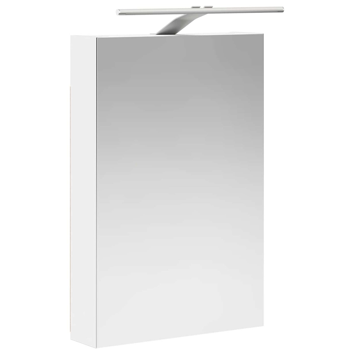Bathroom Mirror Cabinet with Shelf White 40 x 10.5 x 60.5 cm