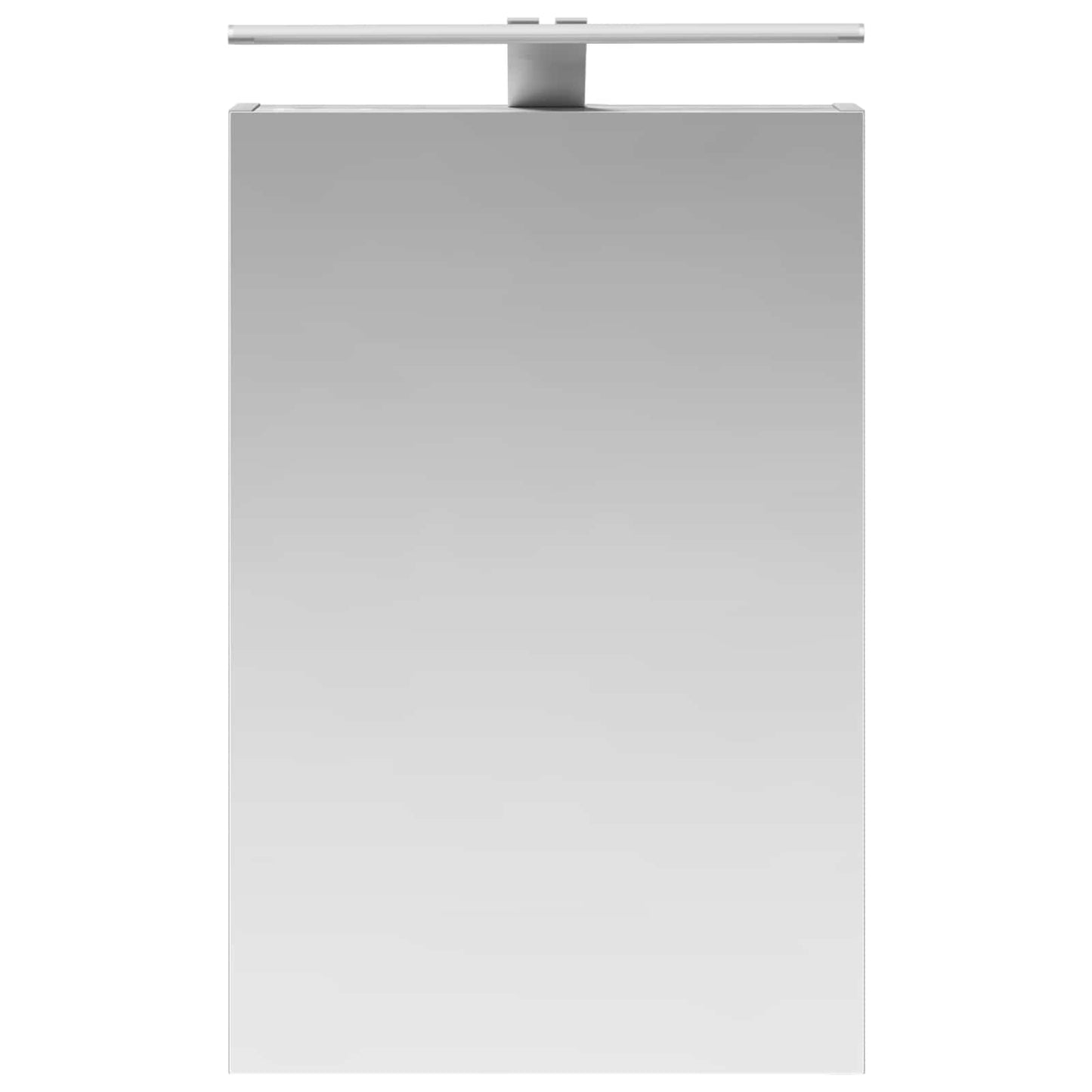 Bathroom Mirror Cabinet Grey Sonoma 40 x 10.5 x 60.5 cm