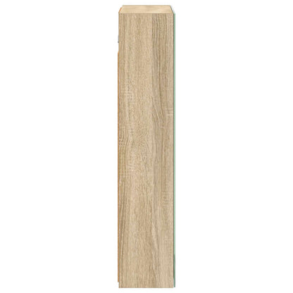 Bathroom Mirror Cabinet with Shelf Sonoma Oak 50 x 14.5 x 70 cm