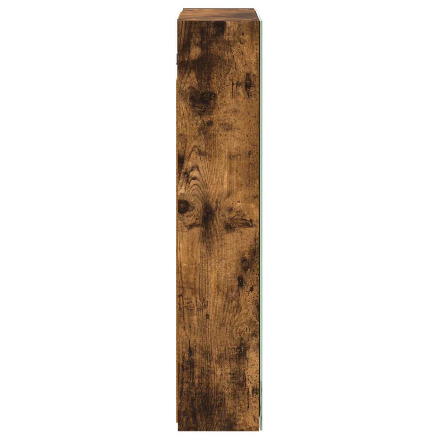 Bathroom Mirror Cabinet with Shelf Smoked Oak 50 x 14.5 x 70 cm