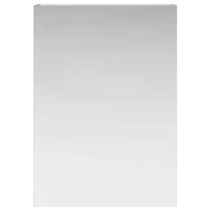 Bathroom Mirror Cabinet with Door Grey Sonoma 50 x 14.5 x 70 cm