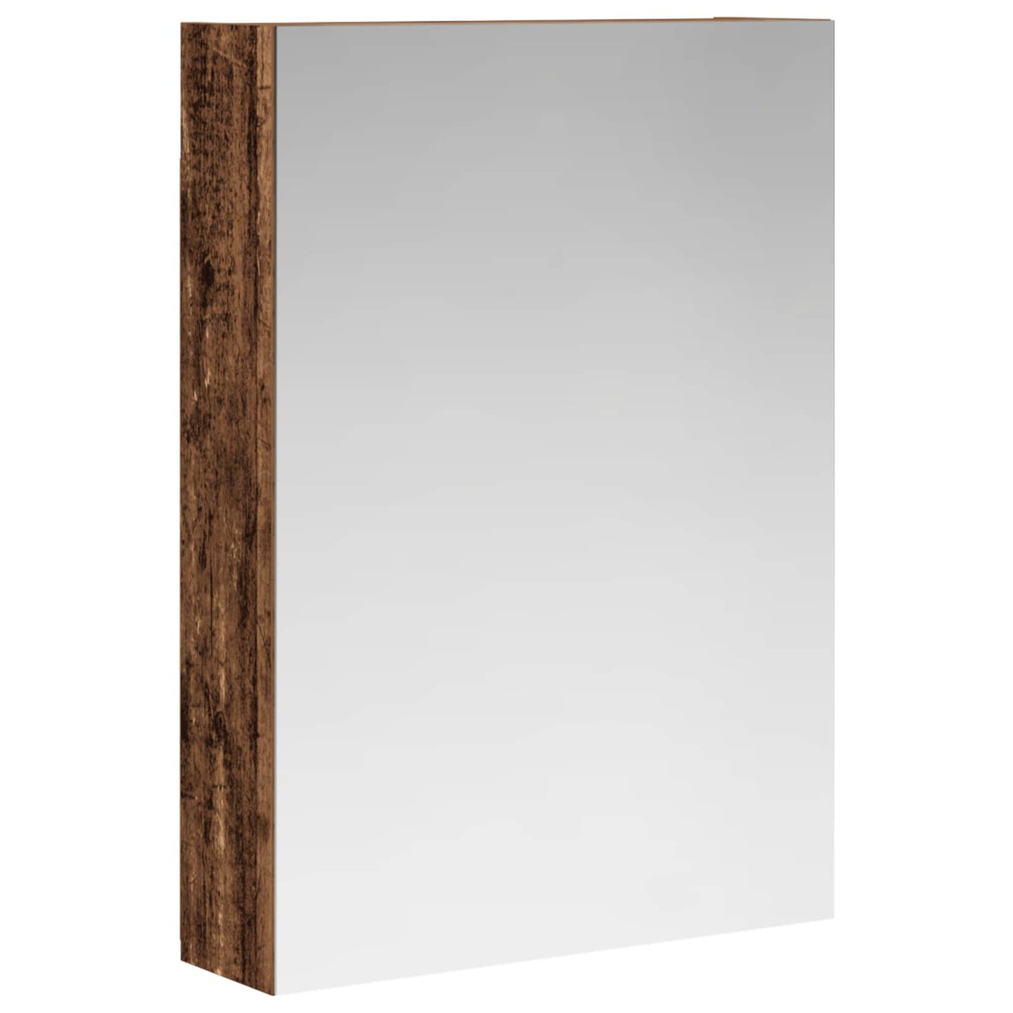 Bathroom Mirror Cabinet with Shelf Old Wood 50 x 14.5 x 70 cm