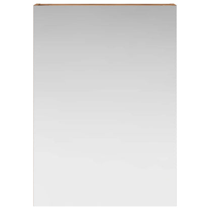 Bathroom Mirror Cabinet with Shelf Old Wood 50 x 14.5 x 70 cm
