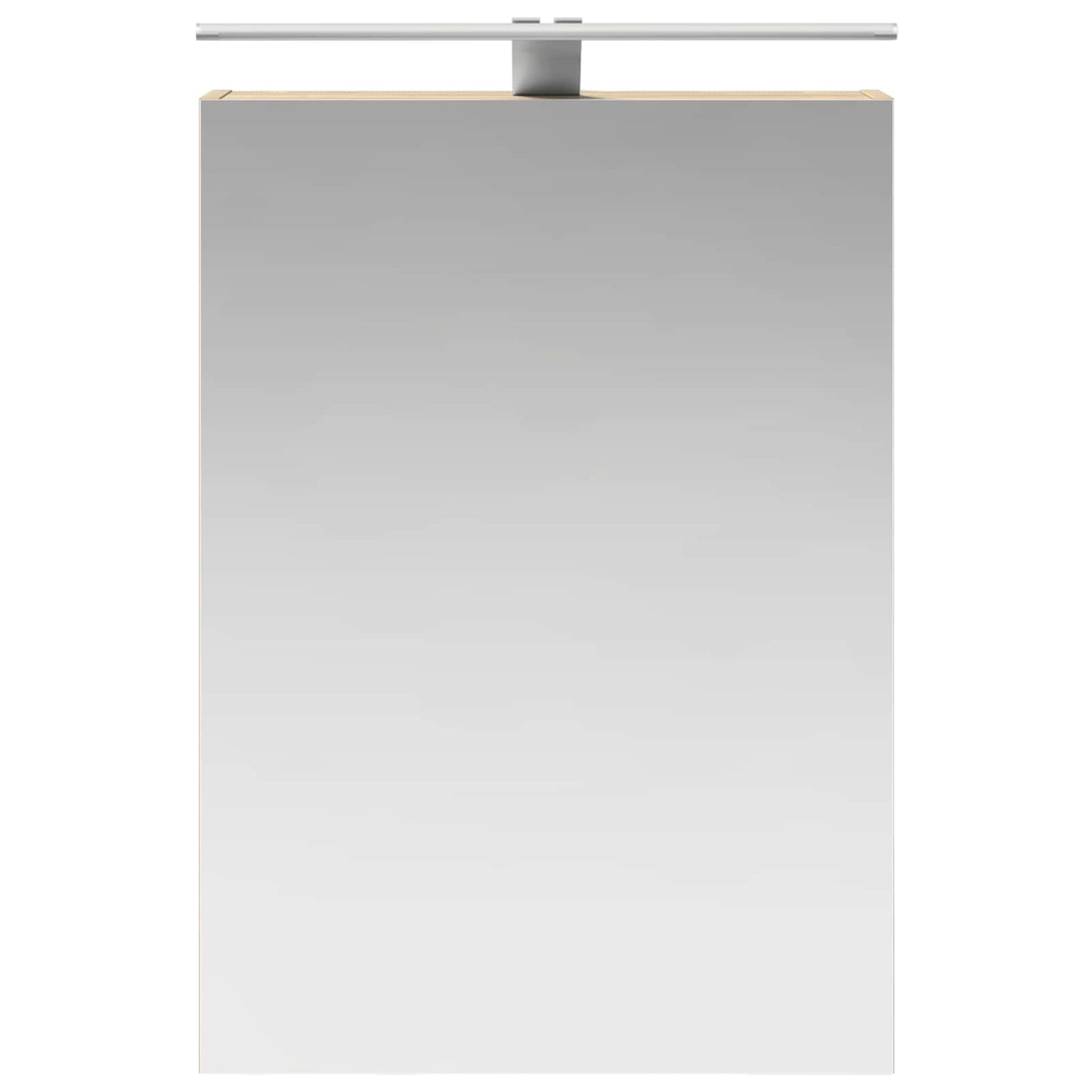 Bathroom Mirror Cabinet with Shelf Sonoma Oak 50 x 14.5 x 70 cm