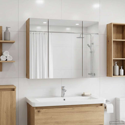 Bathroom Mirror Cabinet Artisian Oak 60 x 14.5 x 50 cm