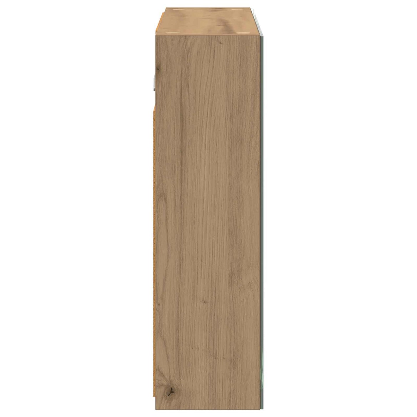 Bathroom Mirror Cabinet Artisian Oak 60 x 14.5 x 50 cm