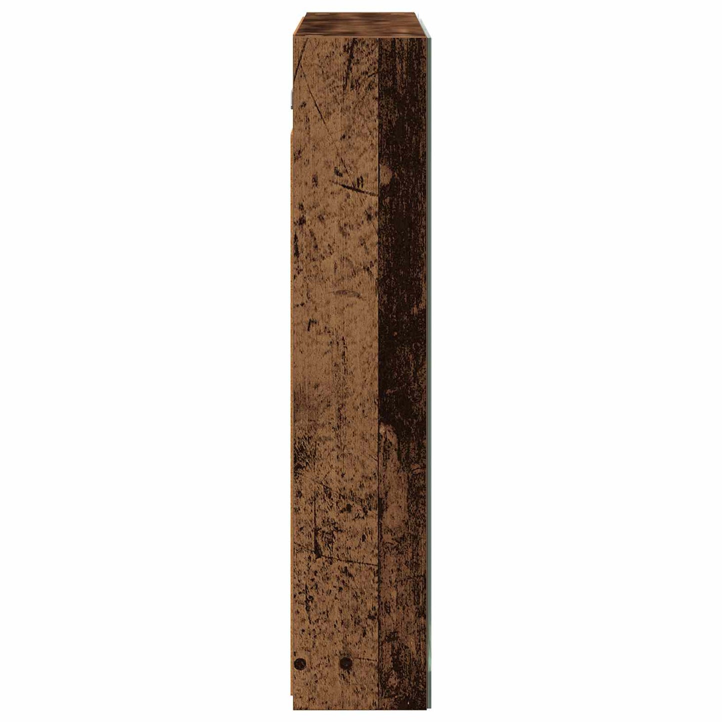 Bathroom Mirror Cabinet Old Wood 70 x 14.5 x 70 cm