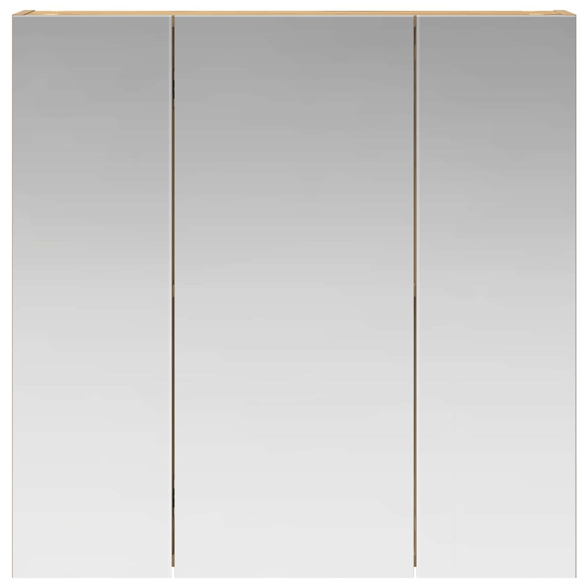 Bathroom Mirror Cabinet Artisan Oak 70 x 14.5 x 70 cm
