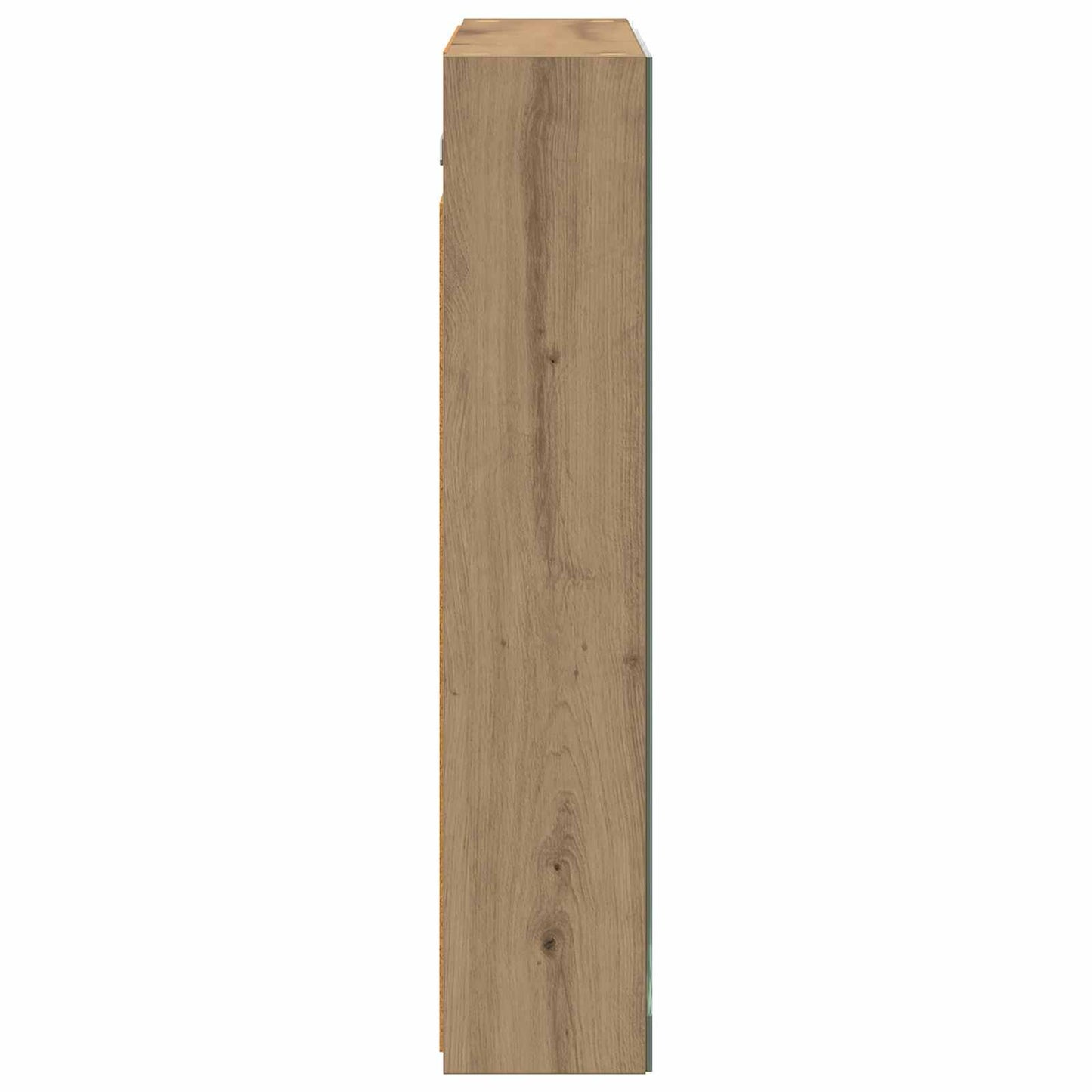Bathroom Mirror Cabinet Artisan Oak 70 x 14.5 x 70 cm