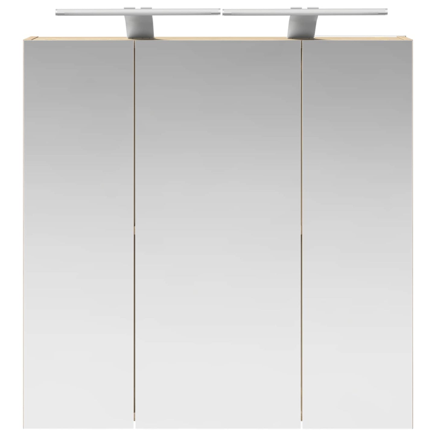 Bathroom Mirror Cabinet Sonoma Oak 70 x 14.5 x 70 cm