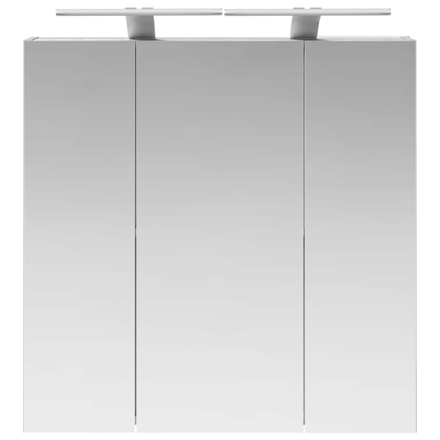 Bathroom Mirror Cabinet Grey Sonoma 70 x 14.5 x 70 cm