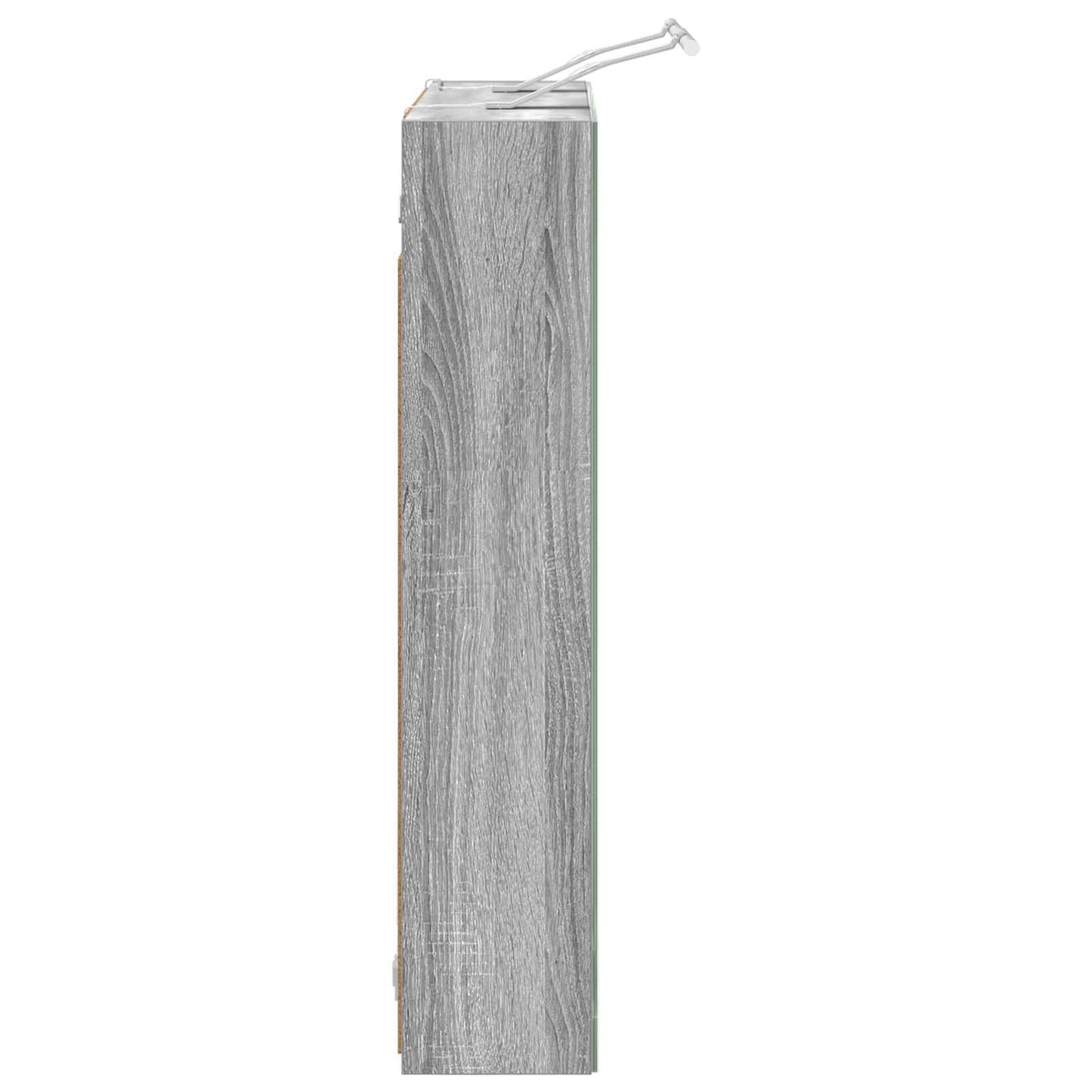 Bathroom Mirror Cabinet Grey Sonoma 70 x 14.5 x 70 cm