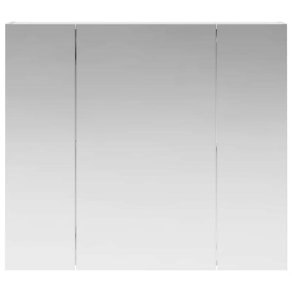Bathroom Mirror Cabinet White 80 x 14.5 x 70 cm Engineered wood