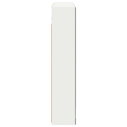 Bathroom Mirror Cabinet White 80 x 14.5 x 70 cm Engineered wood