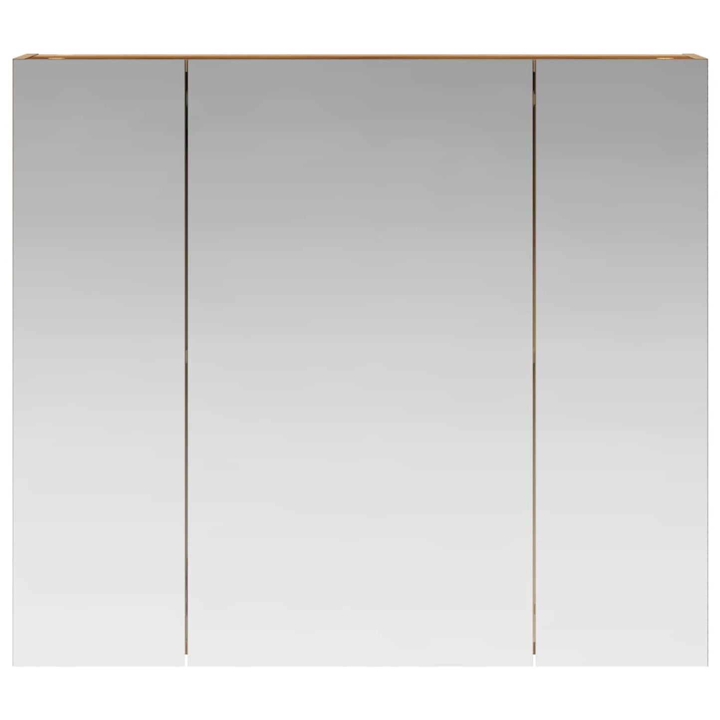 Bathroom Mirror Cabinet Artisan Oak 80 x 14.5 x 70 cm