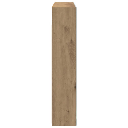 Bathroom Mirror Cabinet Artisan Oak 80 x 14.5 x 70 cm