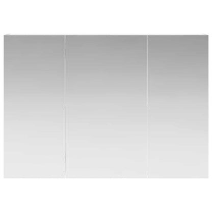 Bathroom Mirror Cabinet with Shelf White 100 x 14.5 x 70 cm