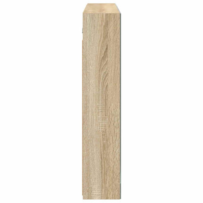 Bathroom Mirror Cabinet with Door Sonoma Oak 100 x 14.5 x 70 cm