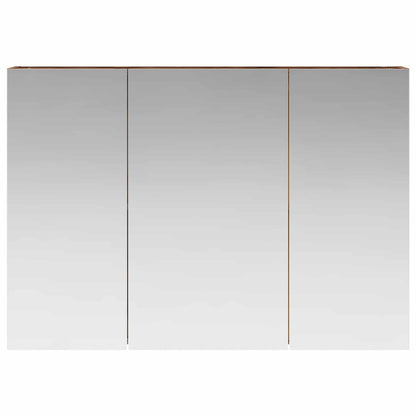 Bathroom Mirror Cabinet with Shelf Old Wood 100 x 14.5 x 70 cm