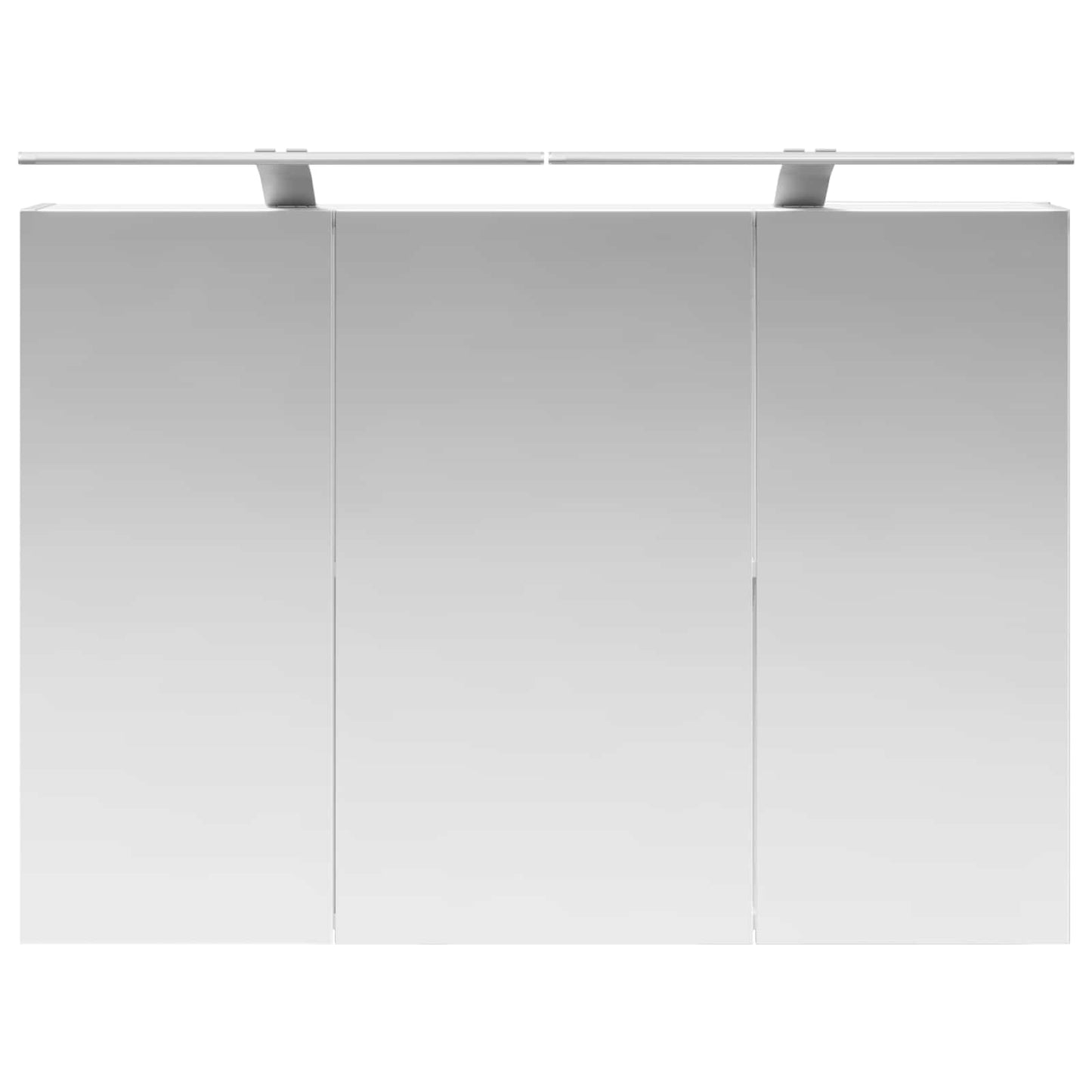 Bathroom Mirror Cabinet with Shelf White 100 x 14.5 x 70 cm
