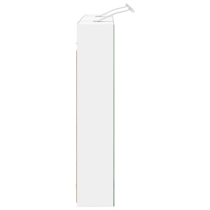 Bathroom Mirror Cabinet with Shelf White 100 x 14.5 x 70 cm