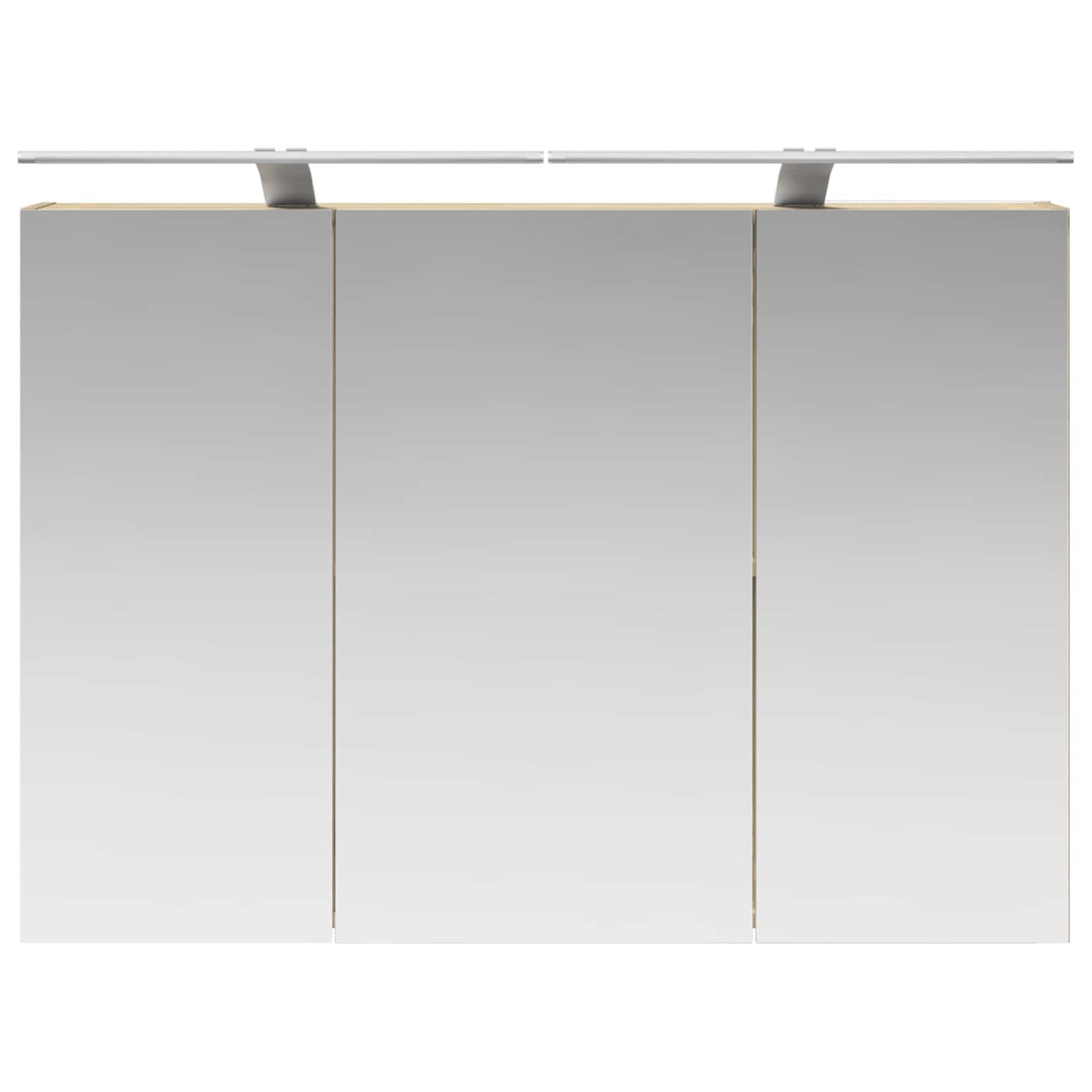 Bathroom Mirror Cabinet with Door Sonoma Oak 100 x 14.5 x 70 cm