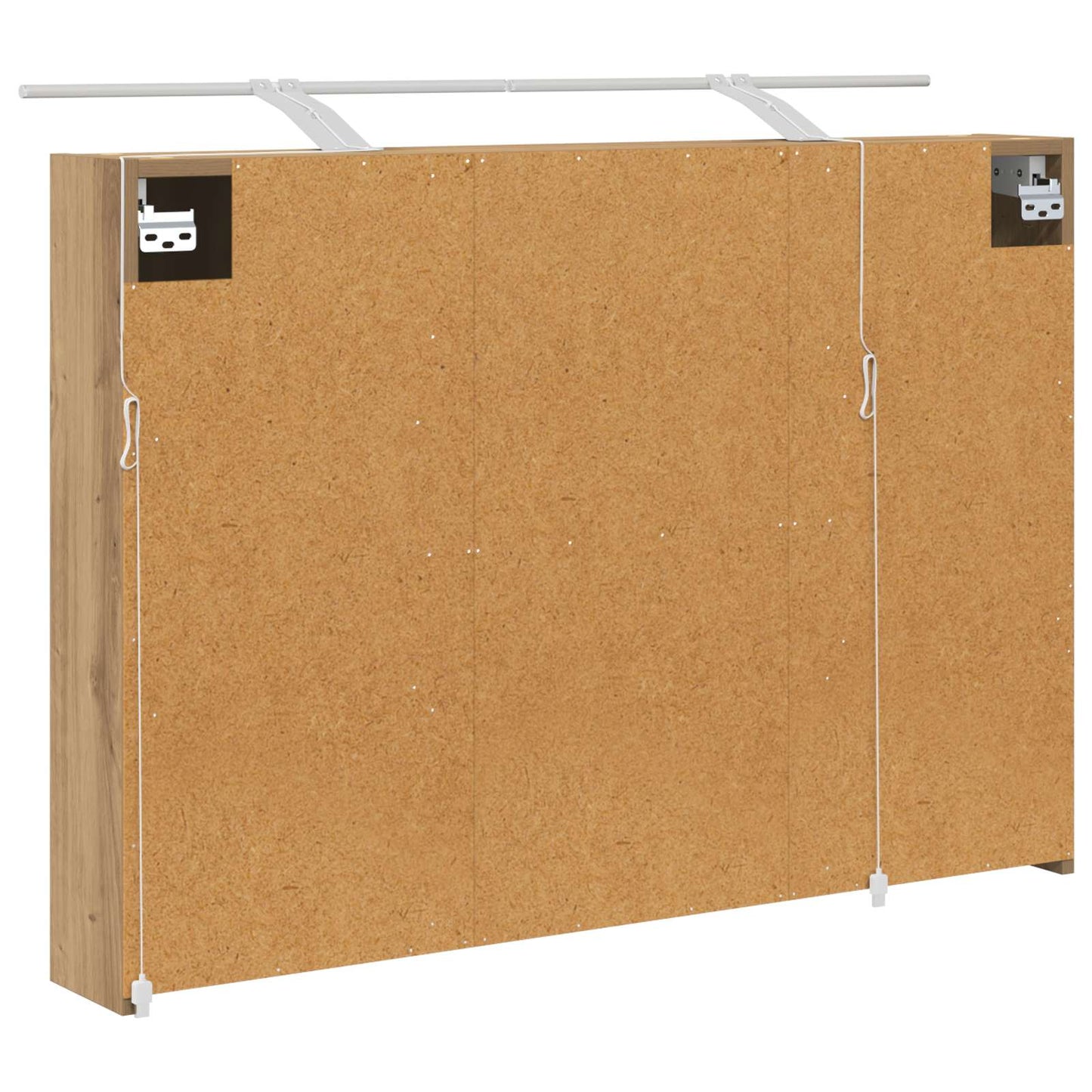 Bathroom Mirror Cabinet Artisian Oak 100 x 14.5 x 70 cm