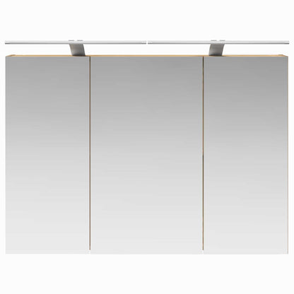 Bathroom Mirror Cabinet Artisian Oak 100 x 14.5 x 70 cm