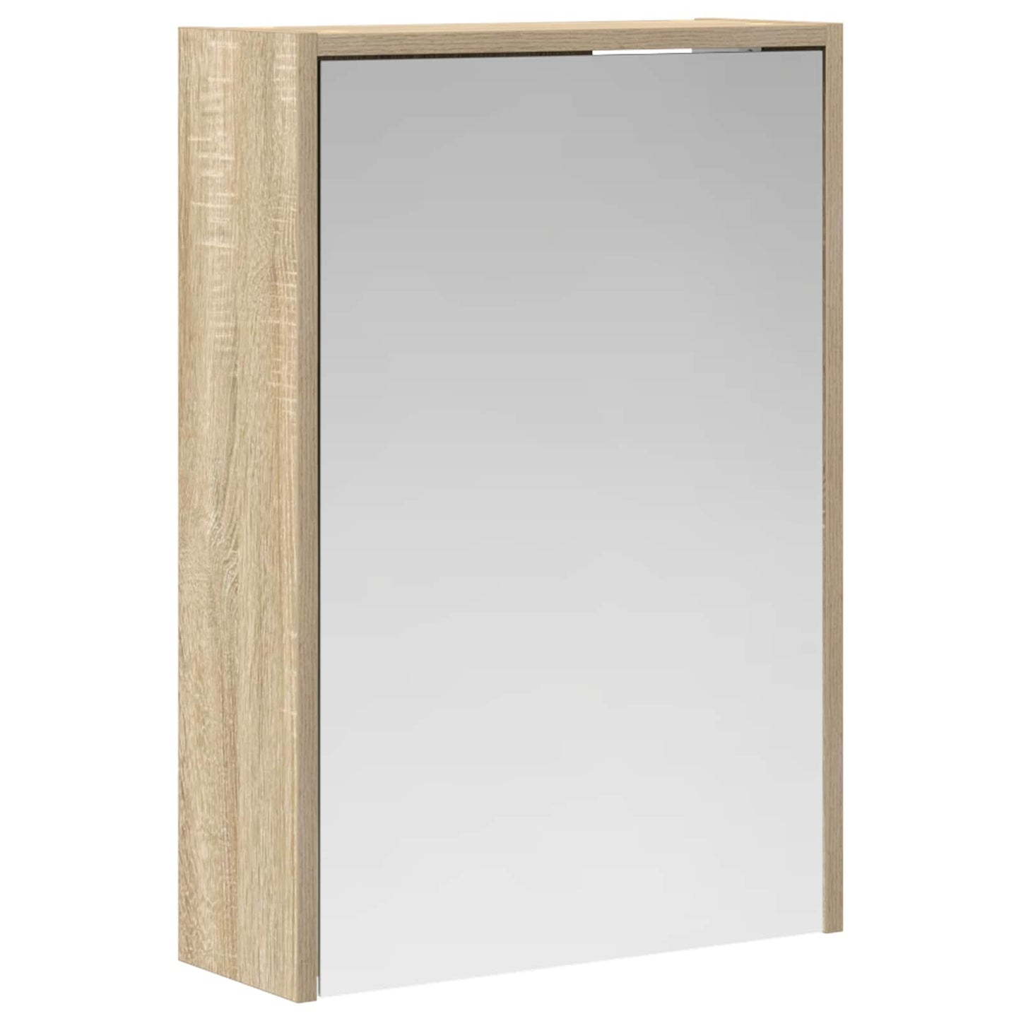 Bathroom Mirror Cabinet with Shelf Sonoma Oak 43 x 16 x 62.5 cm