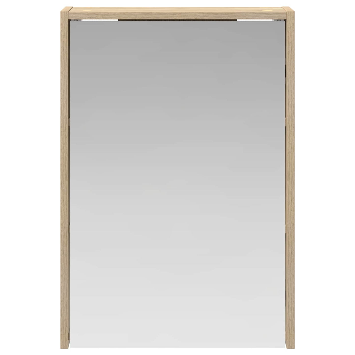 Bathroom Mirror Cabinet with Shelf Sonoma Oak 43 x 16 x 62.5 cm