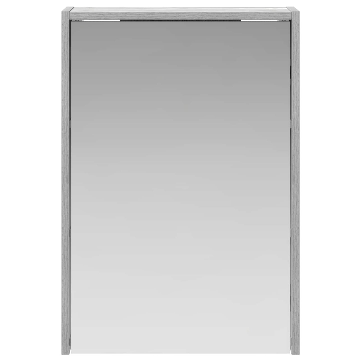 Bathroom Mirror Cabinet with Door Grey Sonoma 43 x 16 x 62.5 cm
