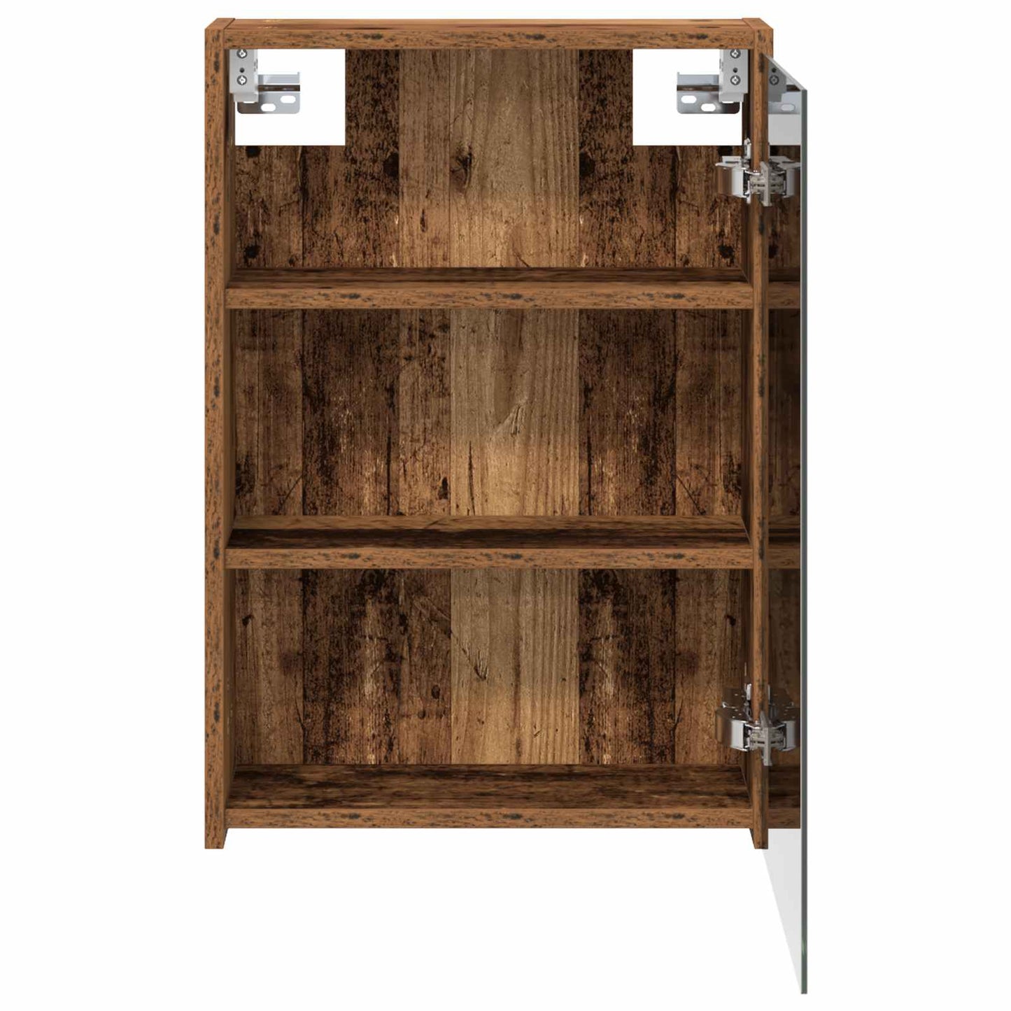 Bathroom Mirror Cabinet with Shelf Old Wood 43 x 16 x 62.5 cm
