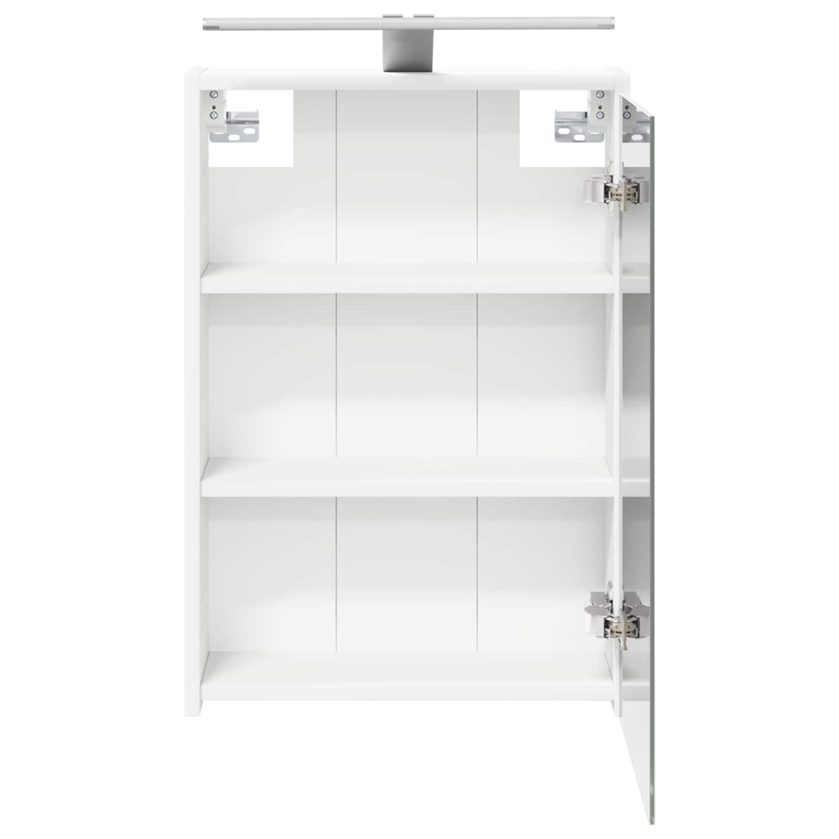Bathroom Mirror Cabinet White 43 x 16 x 62.5 cm Engineered wood