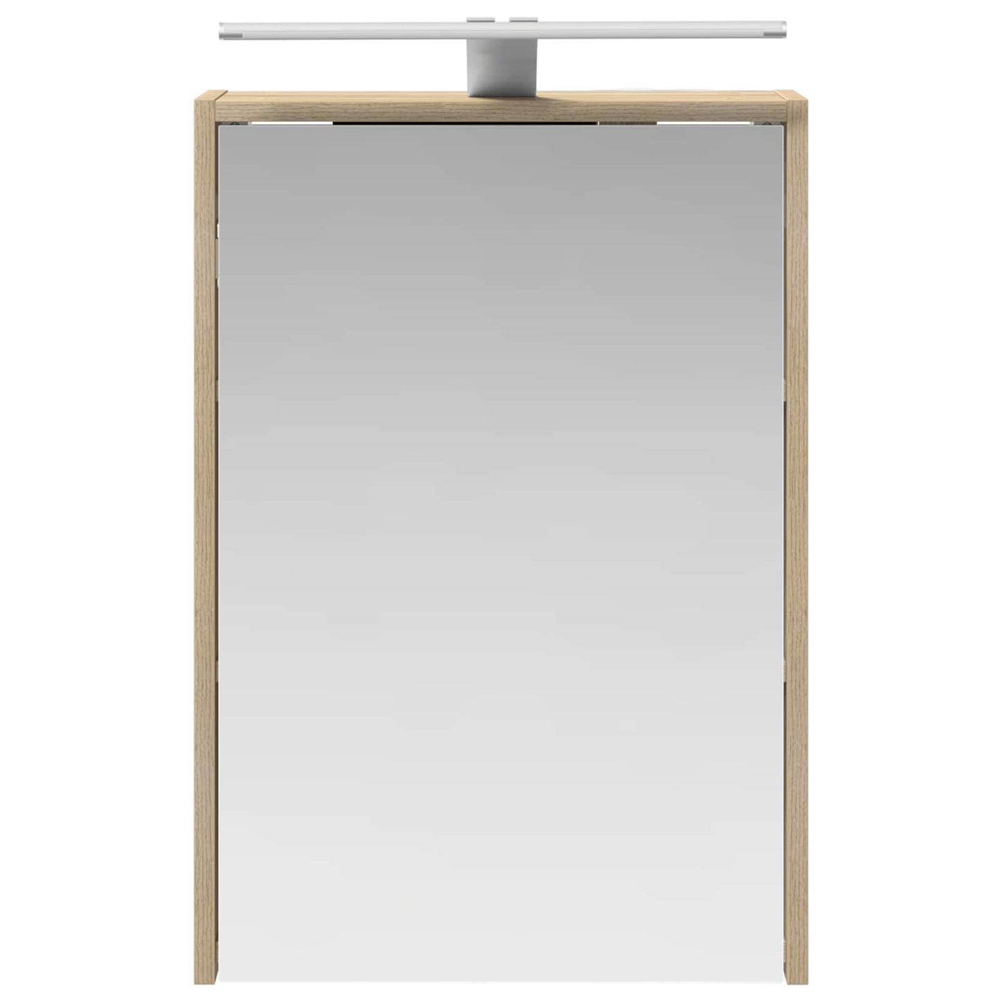 Bathroom Mirror Cabinet with Shelf Sonoma Oak 43 x 16 x 62.5 cm