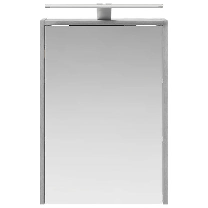 Bathroom Mirror Cabinet with Door Grey Sonoma 43 x 16 x 62.5 cm