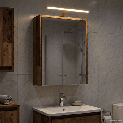 Bathroom Mirror Cabinet with Shelf Old Wood 43 x 16 x 62.5 cm