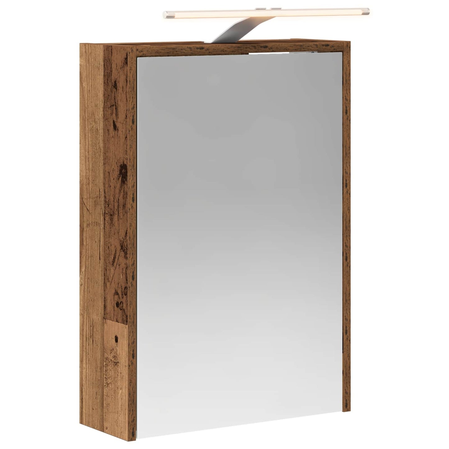 Bathroom Mirror Cabinet with Shelf Old Wood 43 x 16 x 62.5 cm