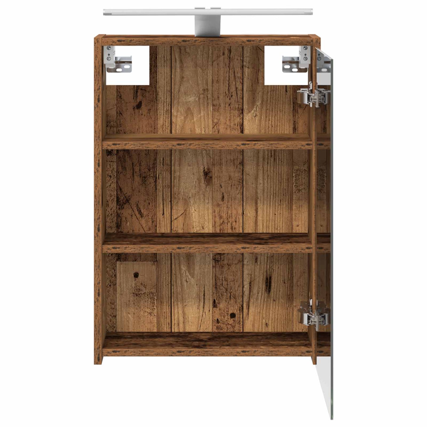 Bathroom Mirror Cabinet with Shelf Old Wood 43 x 16 x 62.5 cm