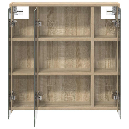 Bathroom Mirror Cabinet Sonoma Oak 63.5 x 16 x 62.5 cm
