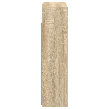 Bathroom Mirror Cabinet Sonoma Oak 63.5 x 16 x 62.5 cm