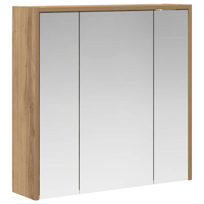 Bathroom Mirror Cabinet Artisian Oak 63.5 x 16 x 62.5 cm