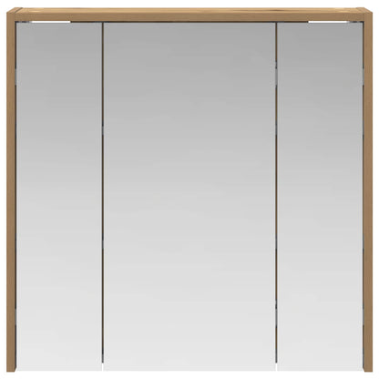 Bathroom Mirror Cabinet Artisian Oak 63.5 x 16 x 62.5 cm