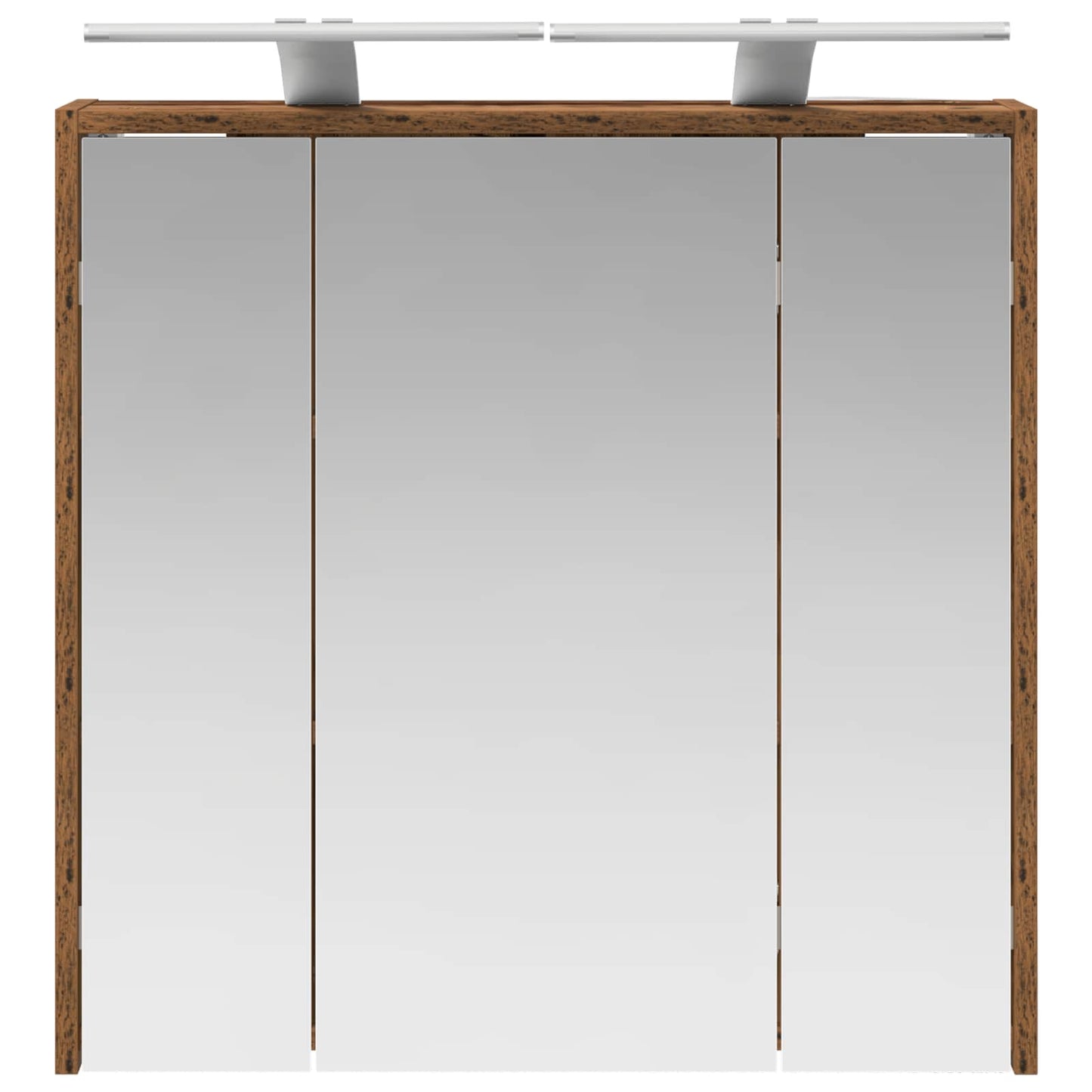 Bathroom Mirror Cabinet Old Wood 63.5 x 16 x 62.5 cm