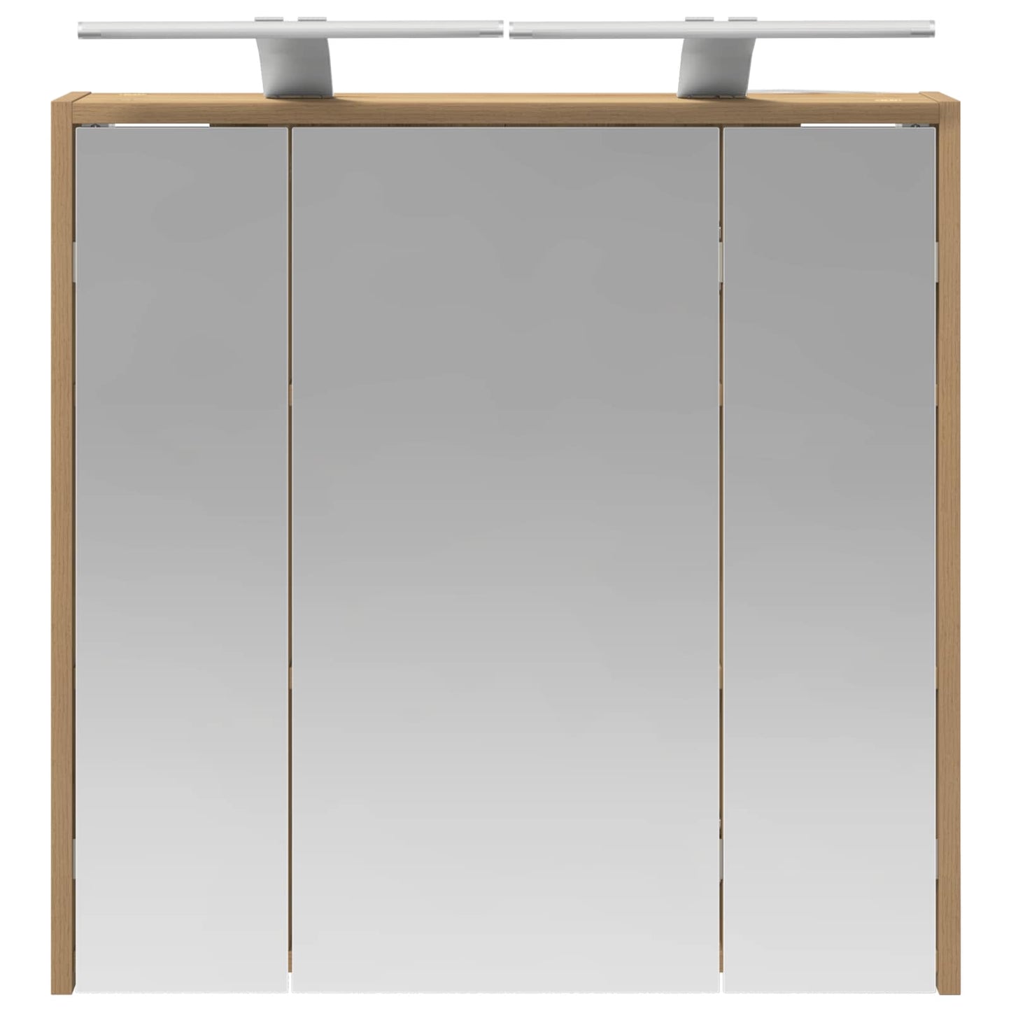 Bathroom Mirror Cabinet Artisian Oak 63.5 x 16 x 62.5 cm