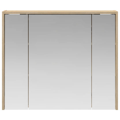 Bathroom Mirror Cabinet Sonoma Oak 73.5 x 16 x 62.5 cm