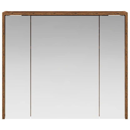 Bathroom Mirror Cabinet Old Wood 73.5 x 16 x 62.5 cm