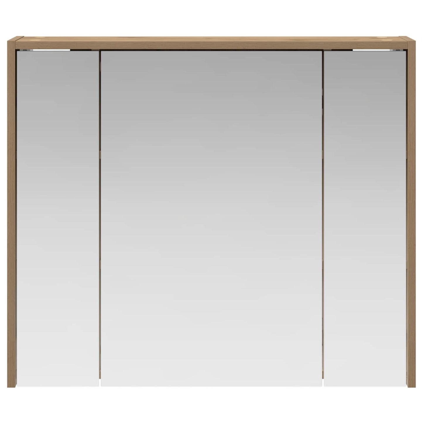 Bathroom Mirror Cabinet Artisian Oak 73.5 x 16 x 62.5 cm