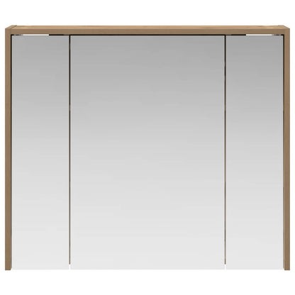 Bathroom Mirror Cabinet Artisian Oak 73.5 x 16 x 62.5 cm