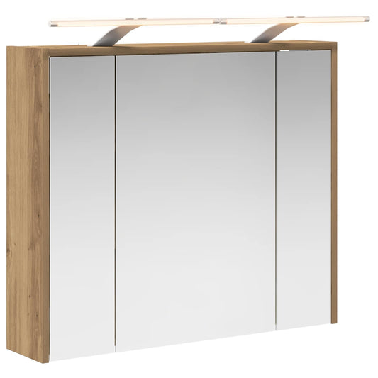 Bathroom Mirror Cabinet Artisan Oak 73.5 x 16 x 62.5 cm