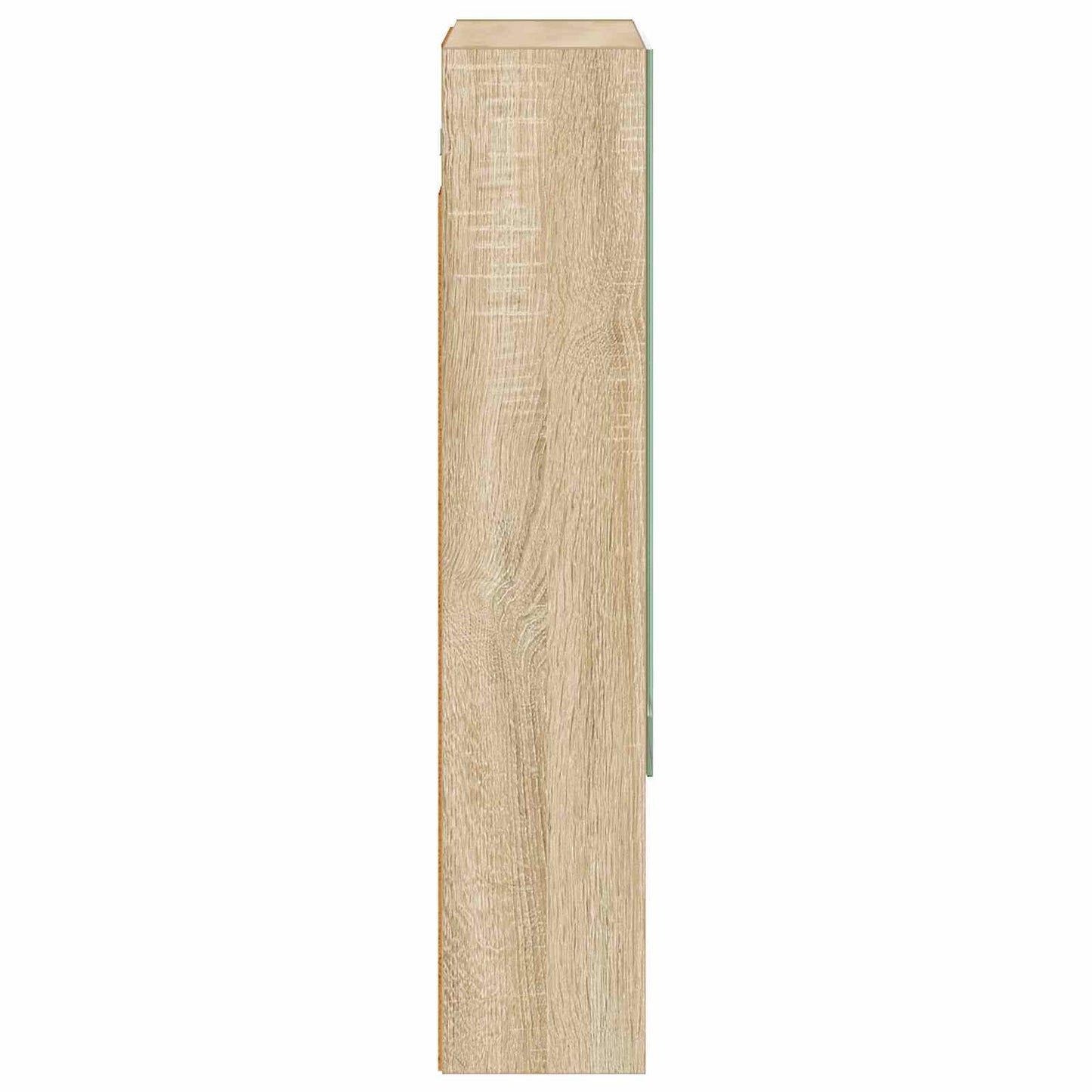 Bathroom Mirror Cabinet with Shelf Sonoma Oak 50 x 14.5 x 70 cm